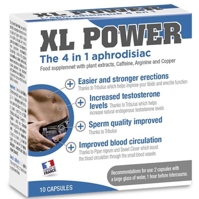 LABOPHYTO - XL POWER CAPSULE AFRODISIACHE ED EREZIONE 10 CAP