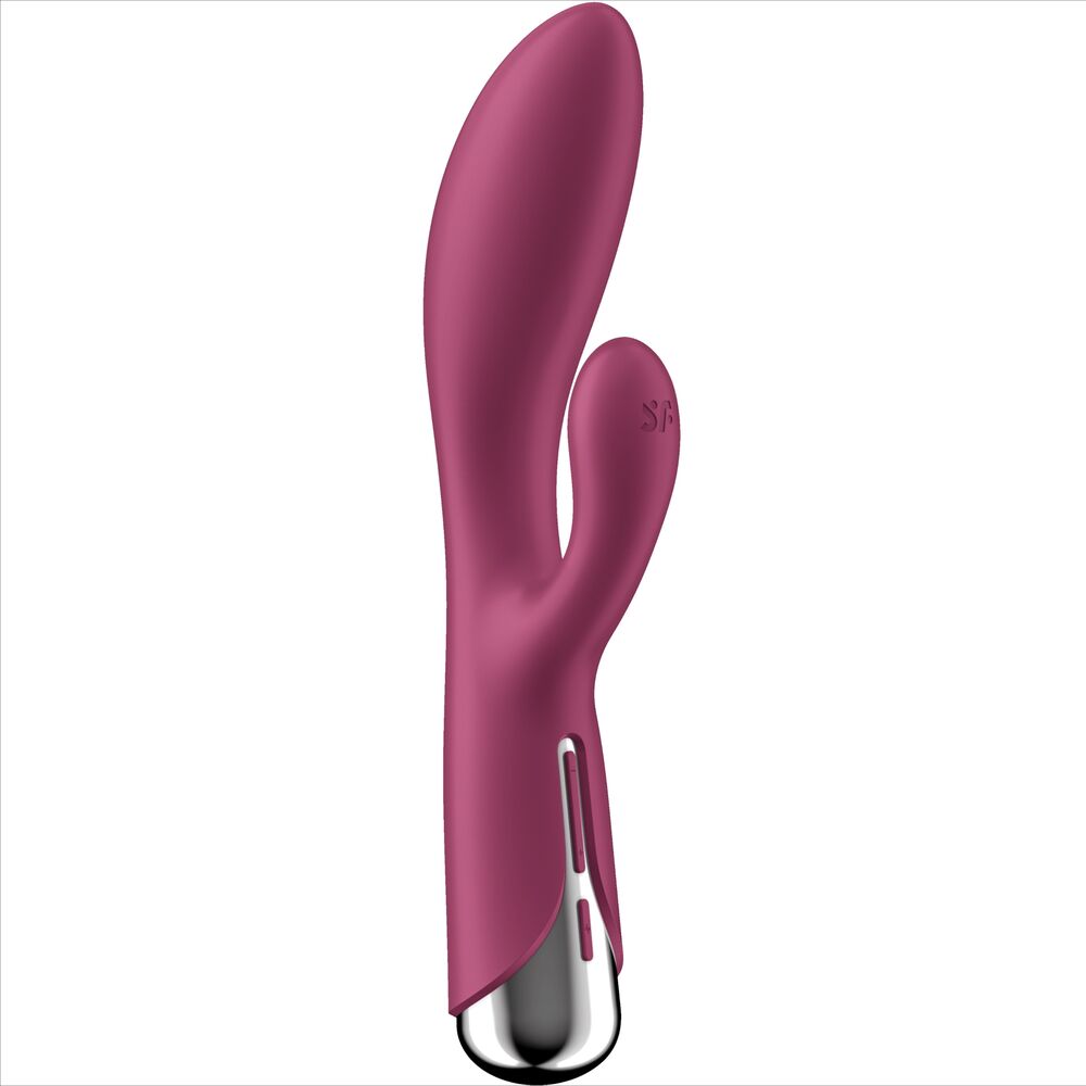 SATISFYER - SPINNING RABBIT 1 CLITORIDE E STIMOLAZIONE DEL PUNTO G ROSSO