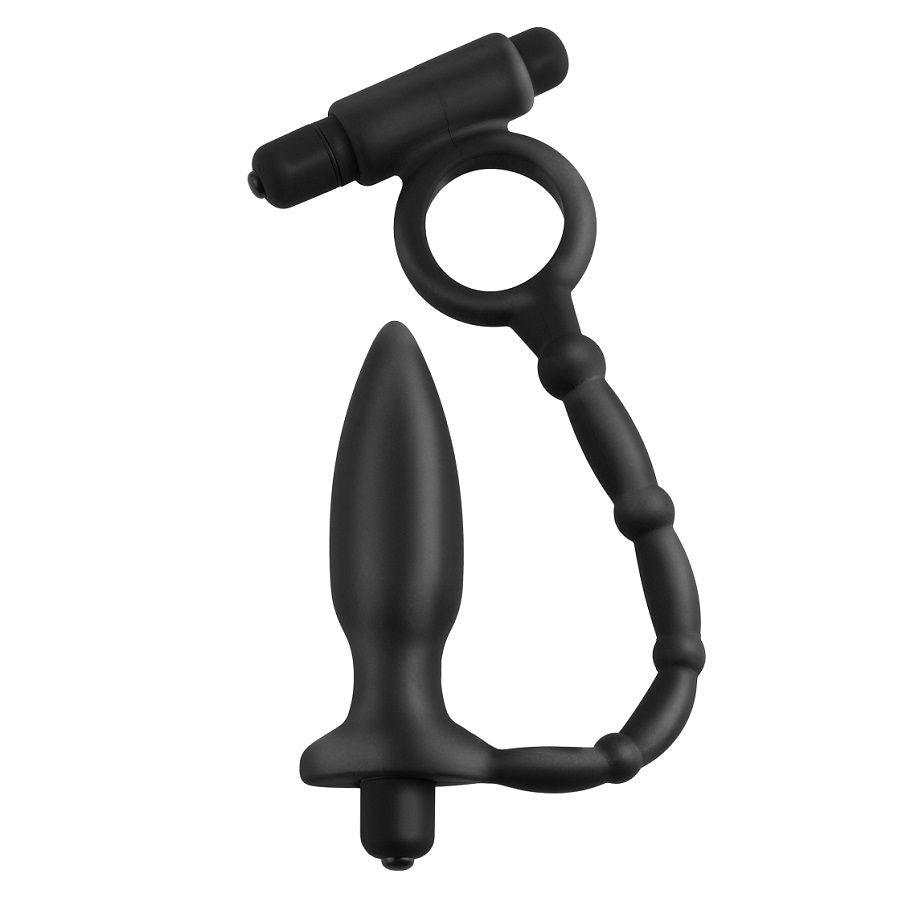 ANAL FANTASY - MINI STIMOLATORE ANALE CON ANELLO E BULLET VIBRANTE