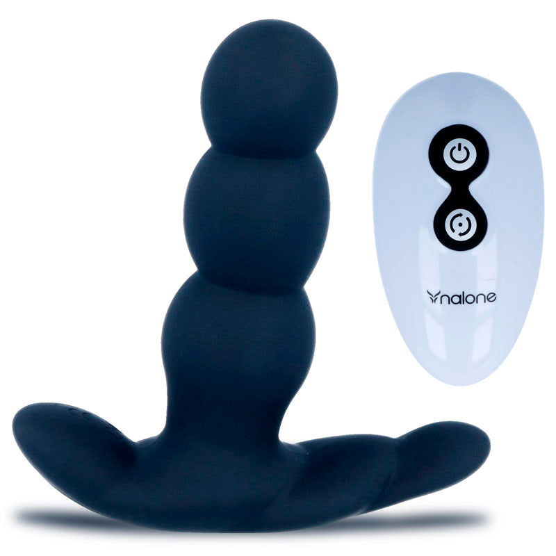 NALONE - VIBRATORE ANALE PEARL TELECOMANDO NERO