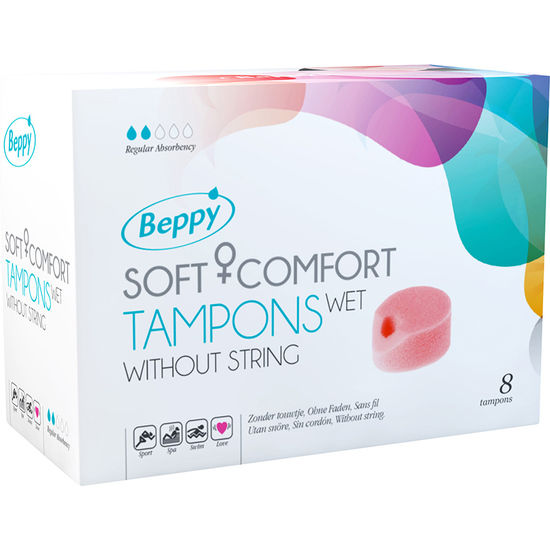 BEPPY - SOFT COMFORT TAMPONI BAGNATI 8 UNITŔ