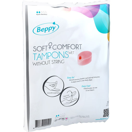 BEPPY - SOFT COMFORT TAMPONI BAGNATI 30 UNITŔ