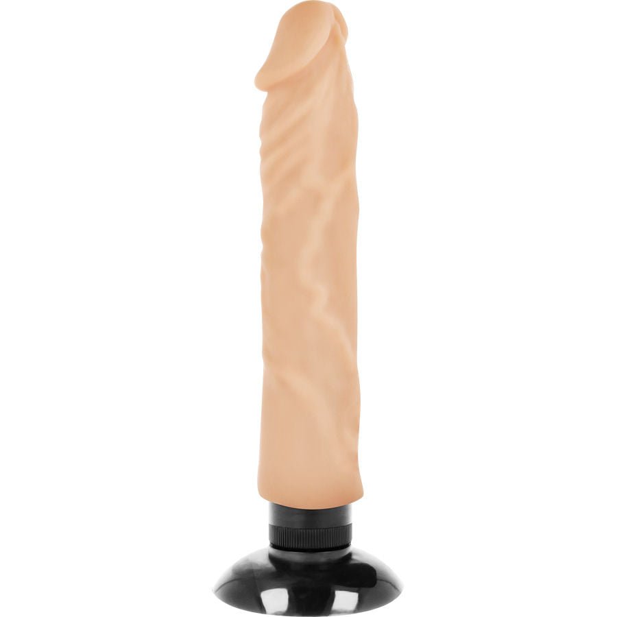 BASECOCK - VIBRATORE REALISTICO 2-1 NATURALE 20 CM